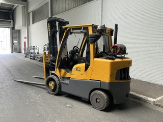 Heftruck Hyster, S7.0FT, geel, bouwjaar 2010, gas