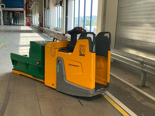 Palletwagen Jungheinrich, ERE225-TP, geel, bouwjaar 2018, elektrisch