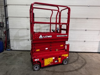 Schaarlift hoogwerker LGMG, SS0507E , rood, bouwjaar 2022, elektrisch