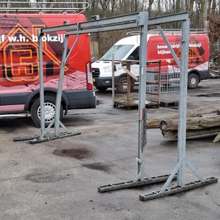 2x Bouwhek transportbok