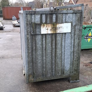 Metalen opslagcontainer