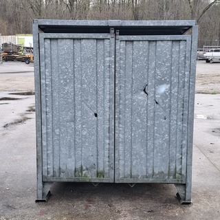 Metalen opslagcontainer