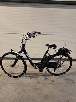 Elektrische fiets, Gazelle, Impulse, Zwart, Afgelezen tellerstand: 342