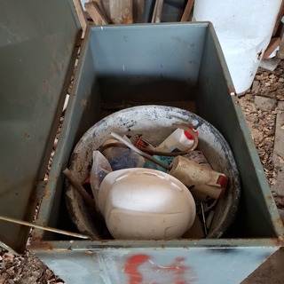 Gereedschapskruiwagen op luchtband Matador