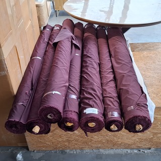 7x Rol Gladde gordijnstof, Lichtdicht