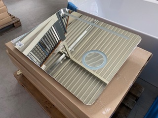 6x Badkamerspiegel, Badmobil