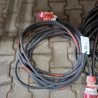 2x Krachtstroom verlengkabel 32A