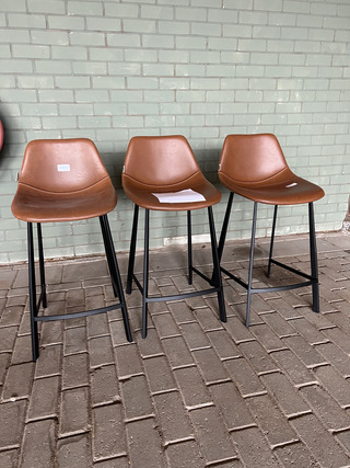 3x Barkruk, Dutchbone, Franky