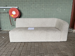 Chaise Longue Bank, Bepurehome/Woood, Beige