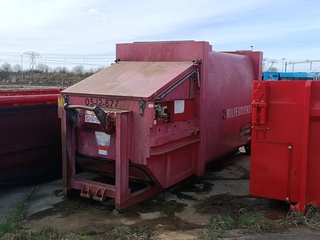 12 m³ Haakarm afzet perscontainer, Husmann, SPB 12AN-E-S, 2003