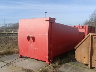 22 m³ haakarm afzet perscontainer, 2016