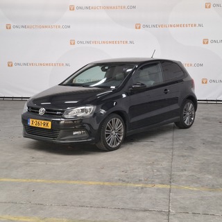 Personenauto, Volkswagen, Polo, 1.4 TSI BlueGT, ZWART, 2014