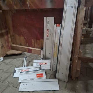 6x Diverse geleiderails Bosch