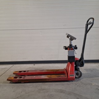 Palletwagen met weegschaal | 2200 KG, Ravas, 6100, 2015