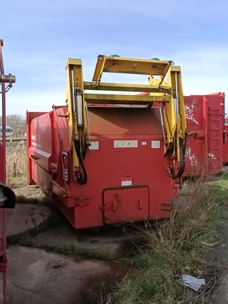 12.5 m³ Haakarm afzet perscontainer, Geesink Kiggen, 2000