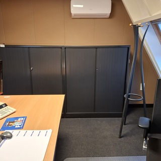 2x Lameldeurkast Ahrend