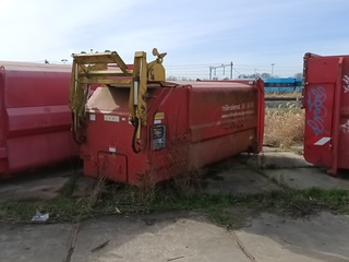 12.5 m³ Haakarm afzet perscontainer, Geesink Kiggen, 2000