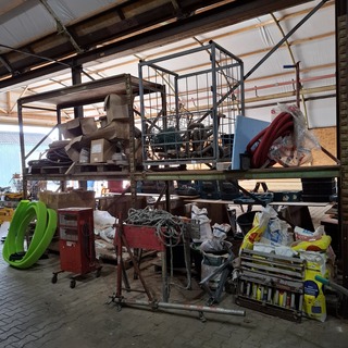 Palletstelling met inhoud