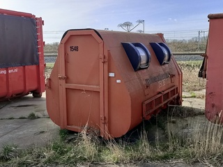 9 m³ Gesloten afzet container, 2011
