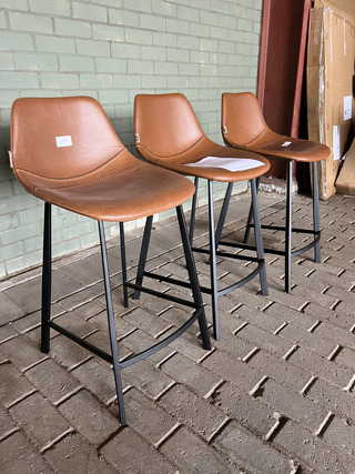 3x Barkruk, Dutchbone, Franky