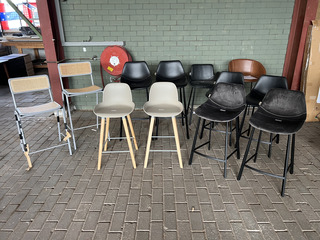 Ca. 12x Barkruk, Zuiver En Dutchbone