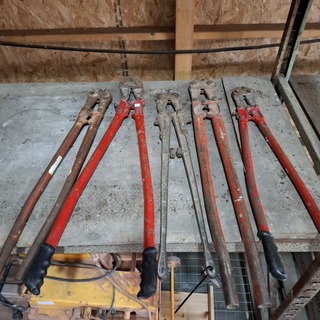 5x Diverse boutenschaar