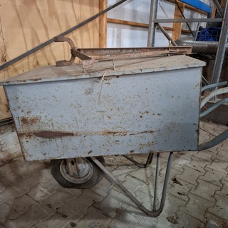 Kruiwagen met gereedschapskruiwagen op luchtband o.a. Matador