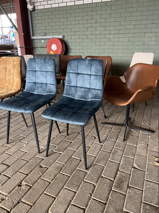 Ca. 14x eetkamerstoel, O.a. Zuiver, Dutchbone, Byfonq