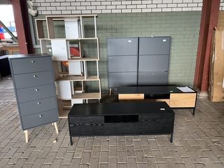 7x Tv meubels, kasten en opbergers, Byfonq