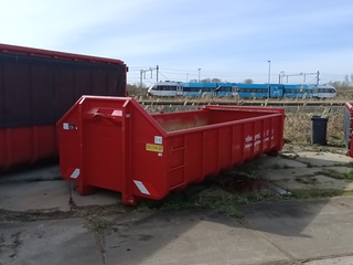 15 m³ Haakarm afzetcontainer, 2011