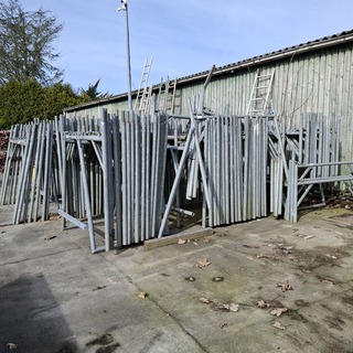 Partij steigermateriaal