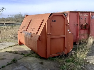 9 m³ Gesloten afzet container, 2011