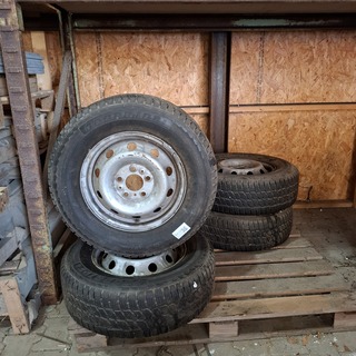 4x All-season band op velg Goodride, SW 612, 215/70R15C