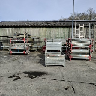 Partij steigermateriaal