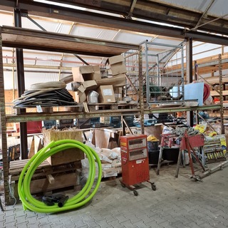 Palletstelling met inhoud