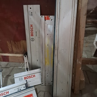 6x Diverse geleiderails Bosch