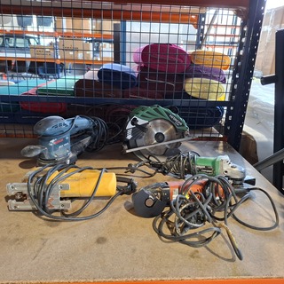 5x Elektrisch gereedschap , Bosch, Hitachi, DeWalt En Fein