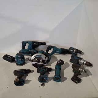 Ca. 10x Accu gereedschap , Makita