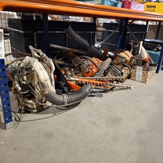 Partij onderdelen t.b.v tuingereedschap , O.a Stihl, Husqvarna En Stig