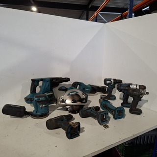 Ca. 10x Accu gereedschap , Makita