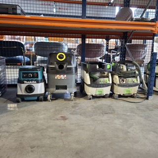 4x Bouw stofzuiger , Festool, Makita En Kärcher