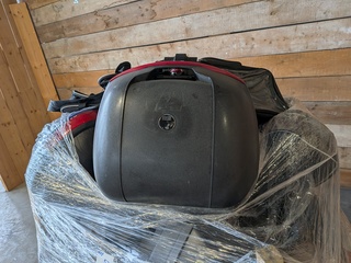 Assortiment motorkoffers en tassen, O.a. Kemi Moto, Givi