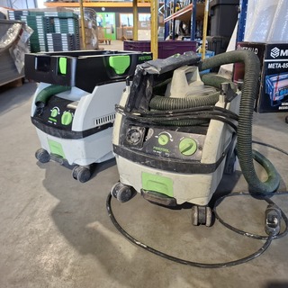 4x Bouw stofzuiger , Festool, Makita En Kärcher