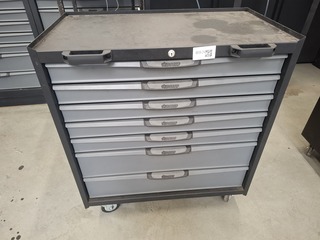 Metalen gereedschapswagen Boxo