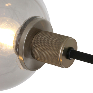 Hanglamp Constellation Steinhauer, 2709ZW, zwart, smoke, Nieuw in doos