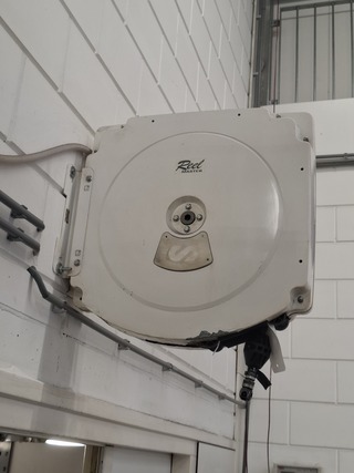 3x Slanghaspel, waarvan 2x lucht en 1x olie Samoa, Reelmaster