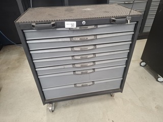 Metalen gereedschapswagen Boxo