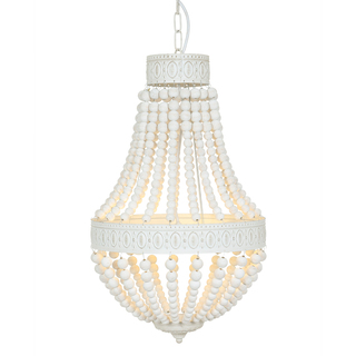 Hanglamp Ella, Mexlite, 10191W, wit, Nieuw in doos