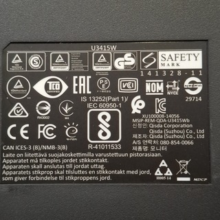Monitor, Dell, U3415W