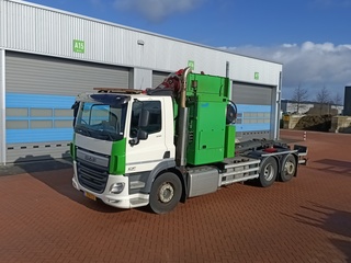 Vuilniswagen Zijlader DAF, CF330 FAN opbouw Translift systeem, bouwja